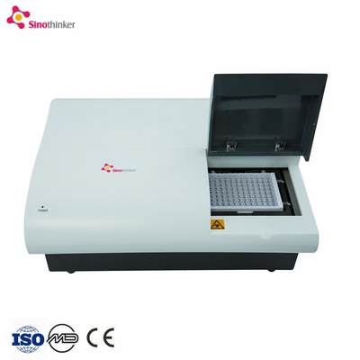 High performance clinical used portable microplate reader elisa fluorescence immunoassay analyzer OEM factory price SK202-01163